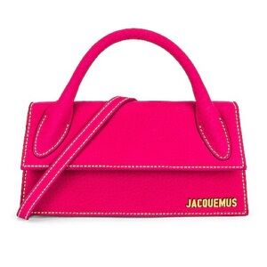JACQUEMUS Le Chiquito Long Bag in Pink